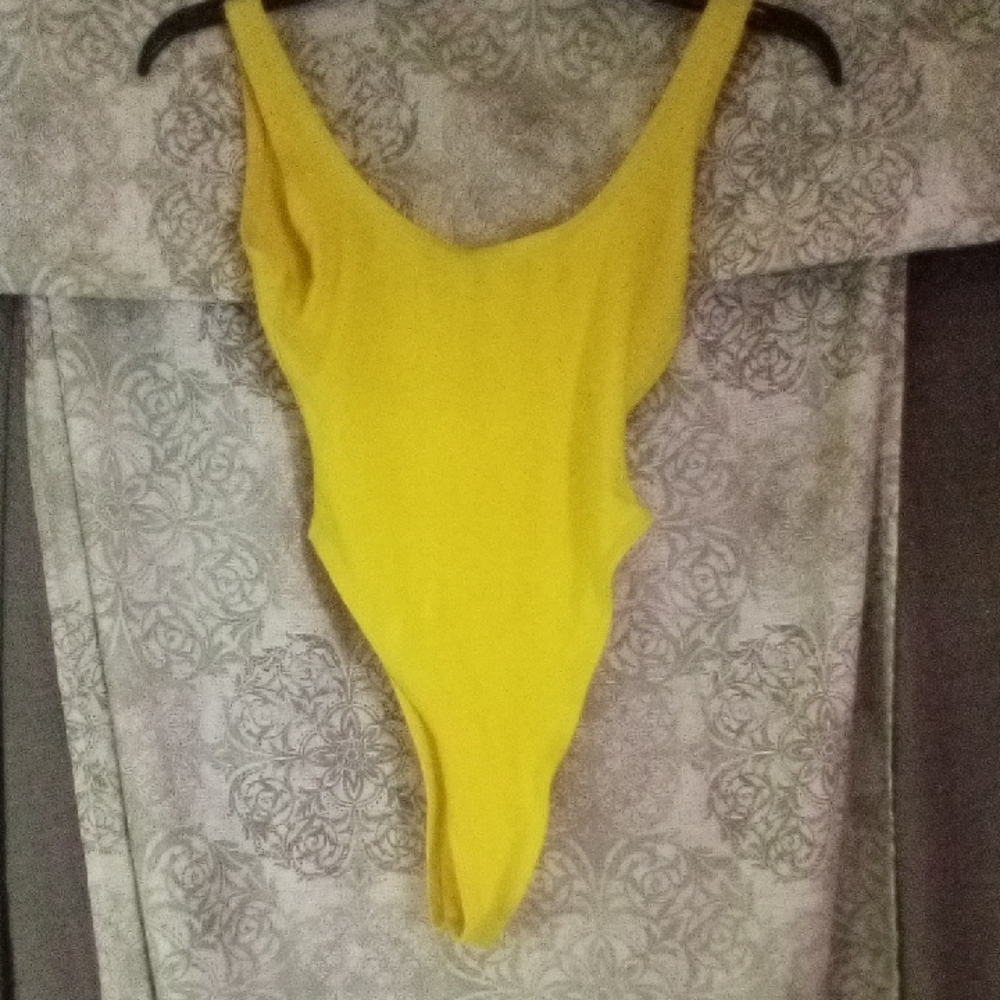 Yellow Bodysuit
